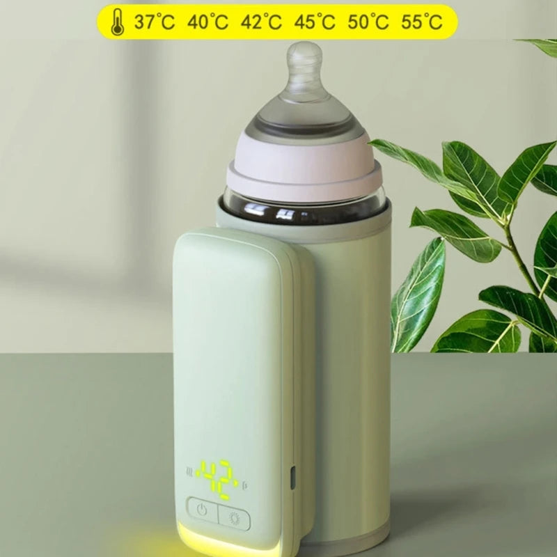 USB Charging Heating Baby Bottle Warmer Water Milk Heater Warmer Bag Insulation Cover