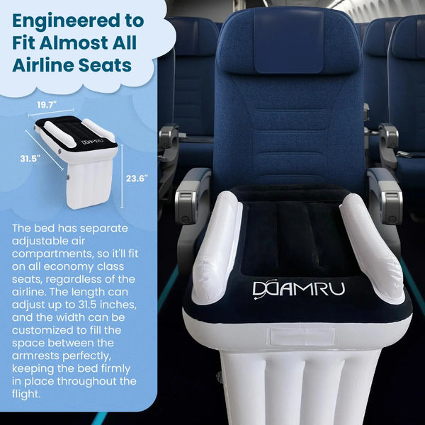 Damru™ - Travel Baby Air Bed for airplane seat damru.ca