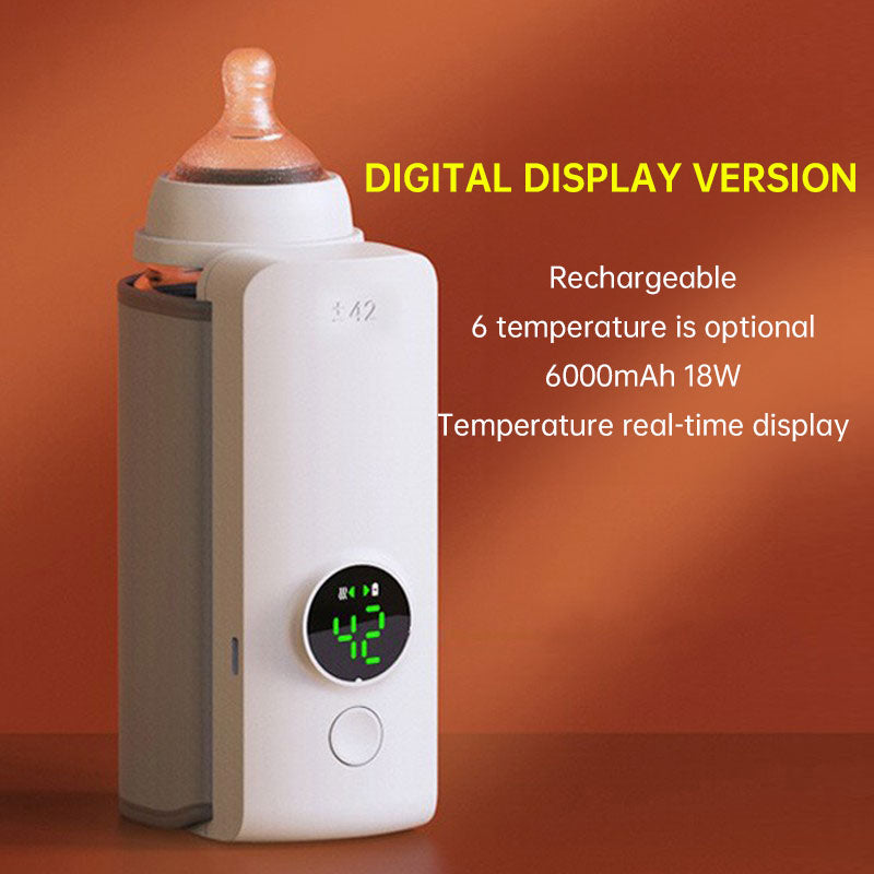 USB Charging Heating Baby Bottle Warmer Water Milk Heater Warmer Bag Insulation Cover