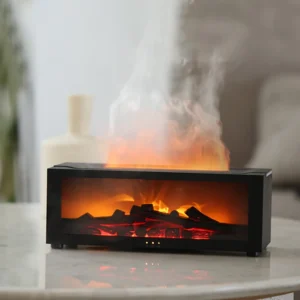 Flame Style Aromatherapy Oil Diffuser/Fireplace humidifier