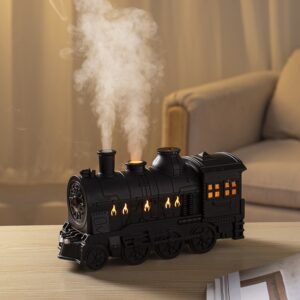 Train Aromatherapy Diffuser/Ultrasonic Air Humidifier With LED Lamp