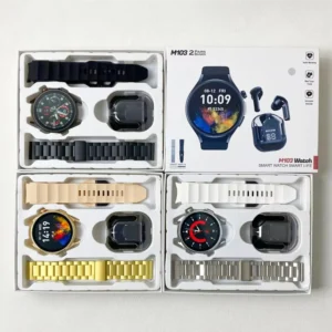 M103 Smartwatch Reloj Inteligente with wireless earphones for Men Women