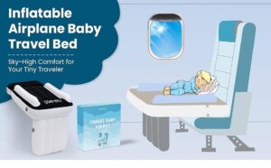 Damru Inflatable Travel Baby Airbed for Airplane seat